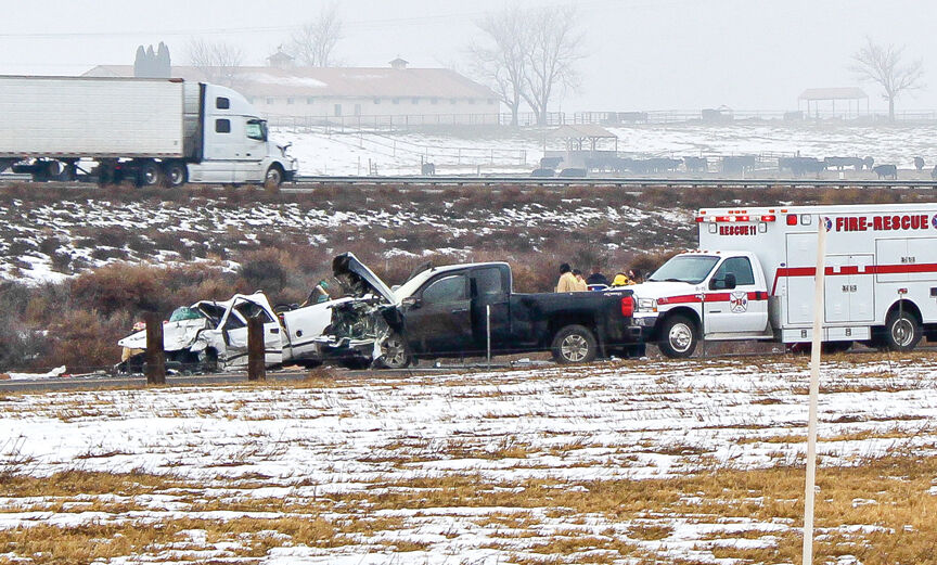 Head-on collision ends in three fatalities